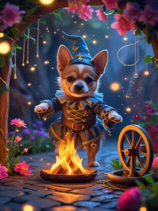 Produktbild: CALVENDO Puzzle Rumpelstilzchen-Hundewelpe | 1000 Teile Lege-Gr&ouml;&szlig;e 64x48cm Foto-Puzzle f&uuml;r gl&uuml;ckliche Stunden
