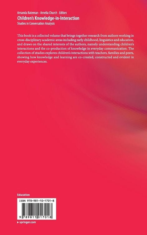 Produktbild: Children&rsquo;s Knowledge-in-Interaction
