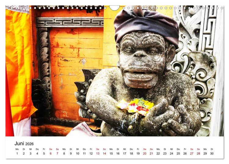 Produktbild: Wunderwelt Asien (Wandkalender 2026 DIN A3 quer), CALVENDO Monatskalender