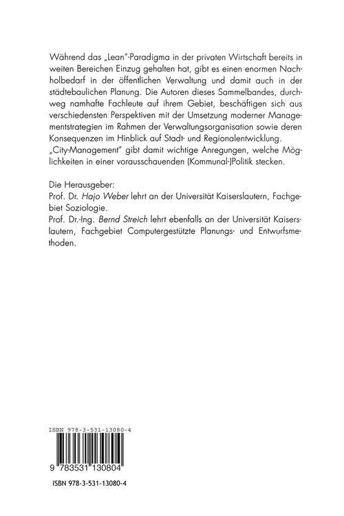 Produktbild: City-Management