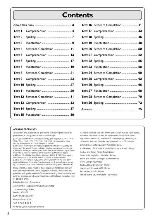 Produktbild: 11 Eng Quick Pt Age 10-11 Gl