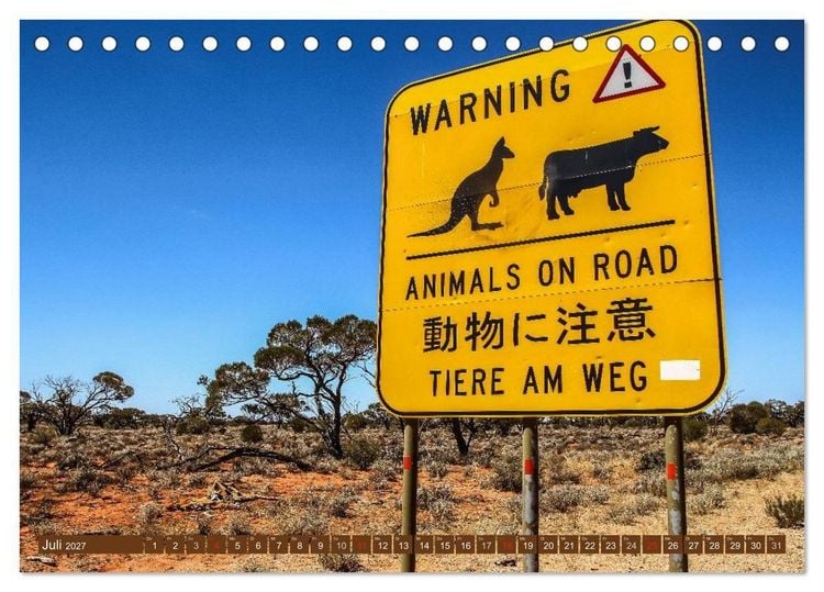 Produktbild: Outback Life - Australien (Tischkalender 2027 DIN A5 quer), CALVENDO Monatskalender
