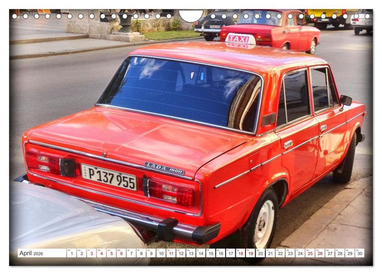 Produktbild: LADA-1600 - Russlands popul&auml;rstes Automobil (Wandkalender 2026 DIN A4 quer), CALVENDO Monatskalender