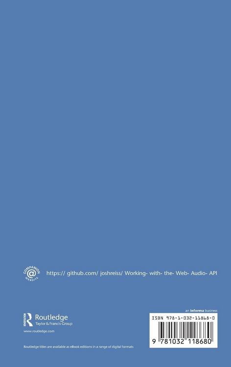 Produktbild: Working with the Web Audio API