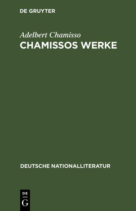 Produktbild: Chamissos Werke