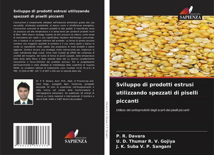 Produktbild: Sviluppo di prodotti estrusi utilizzando spezzati di piselli piccanti