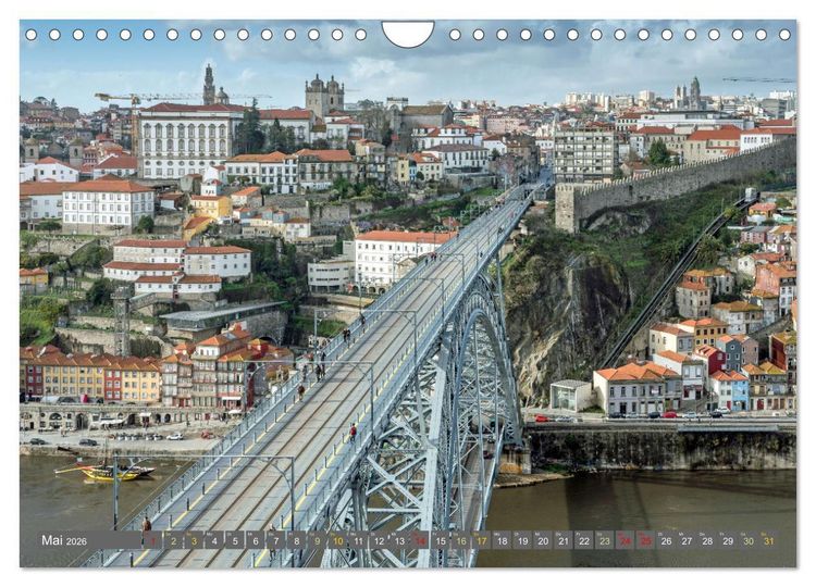 Produktbild: Br&uuml;cken in Europa (Wandkalender 2026 DIN A4 quer), CALVENDO Monatskalender