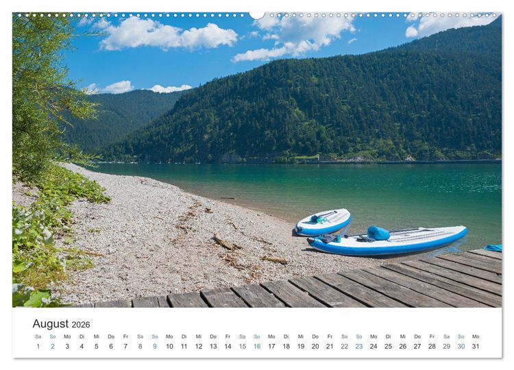 Produktbild: Es is so schee am Achensee 2026 (Wandkalender 2026 DIN A2 quer), CALVENDO Monatskalender