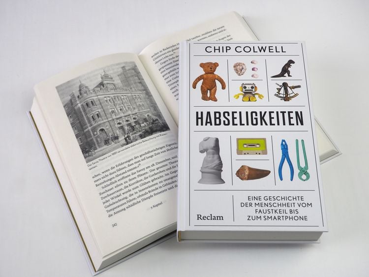 Produktbild: Habseligkeiten. Eine Geschichte der Menschheit vom Faustkeil bis zum Smartphone