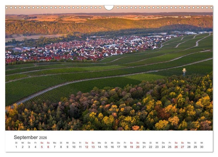Produktbild: Eibelstadt (Wandkalender 2026 DIN A3 quer), CALVENDO Monatskalender