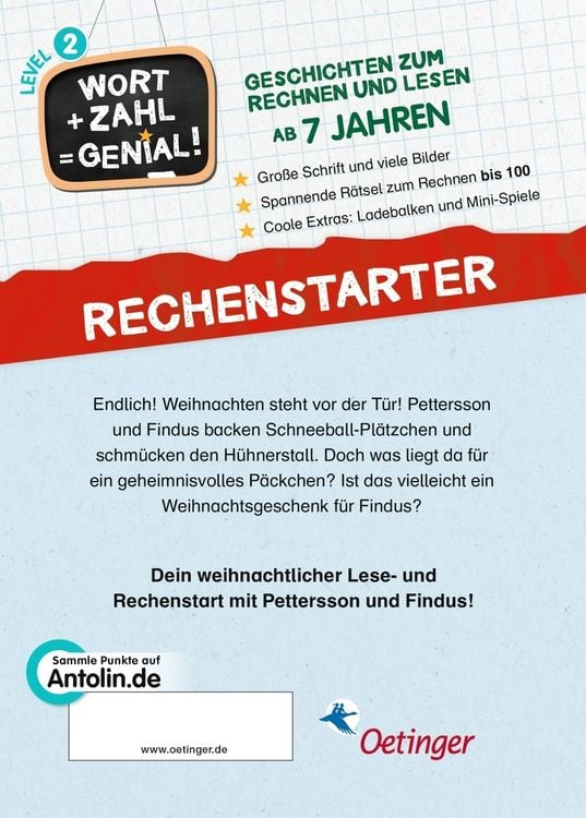 Produktbild: Pettersson und Findus. Findus feiert Weihnachten