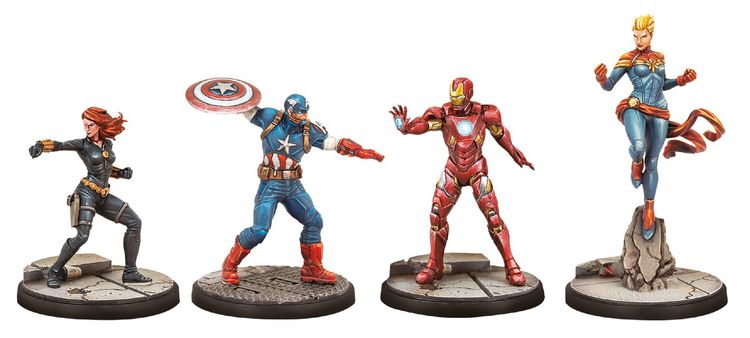Produktbild: Marvel Crisis Protocol - Avengers (Avengers) /EN/ES/FR