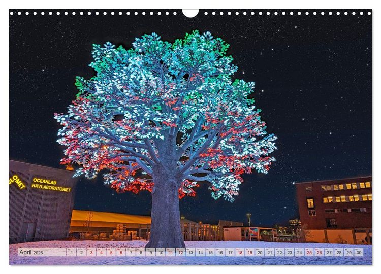 Produktbild: Winterliches Oslo (Wandkalender 2026 DIN A3 quer), CALVENDO Monatskalender