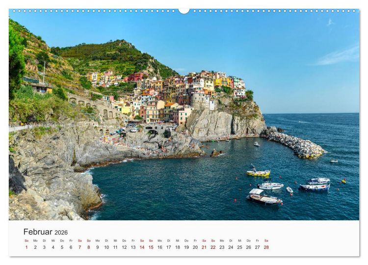 Produktbild: Einzigartige Momente in Italien. (Wandkalender 2026 DIN A2 quer), CALVENDO Monatskalender