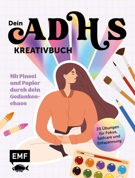 Produktbild: Dein ADHS-Kreativbuch