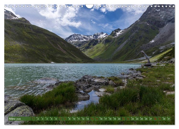 Produktbild: Pitztal in Bildern (Wandkalender 2026 DIN A3 quer), CALVENDO Monatskalender