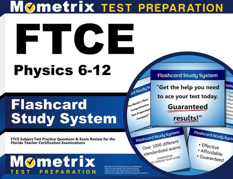 Produktbild: FTCE Physics 6-12 Flashcard Study System
