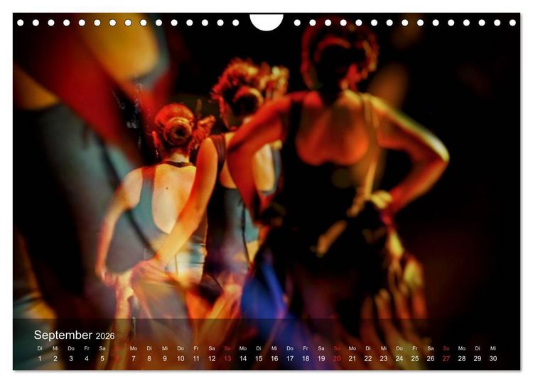 Produktbild: Flamenco - Tanz der Leidenschaft (Wandkalender 2026 DIN A4 quer), CALVENDO Monatskalender