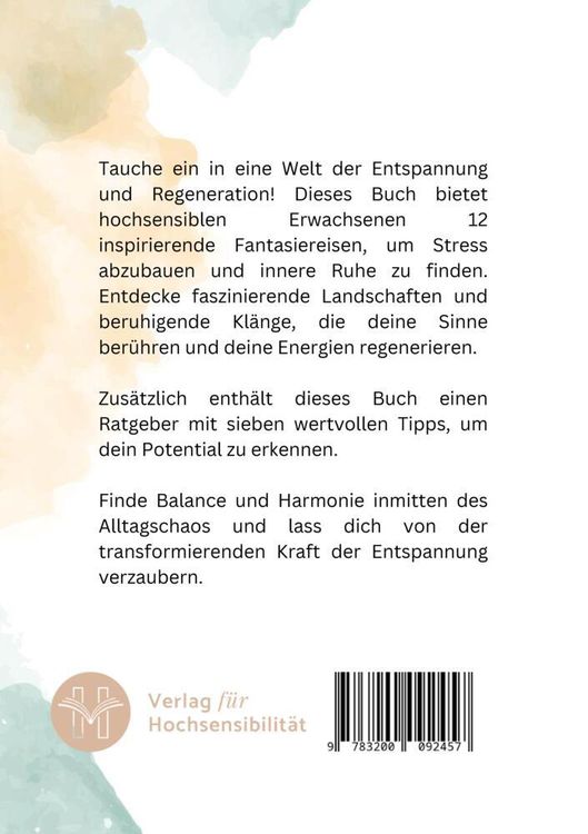 Produktbild: Fantasiereisen f&uuml;r hochsensible Erwachsene.