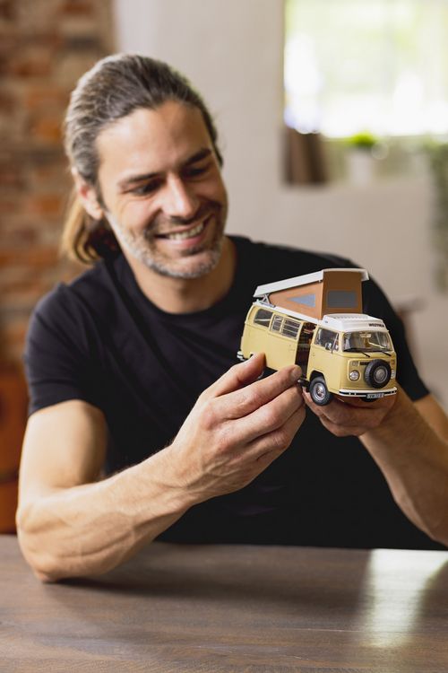 Produktbild: VW T2 Camper (Click System), Revell Bausatz zum Zusammenstecken mehrfarbig