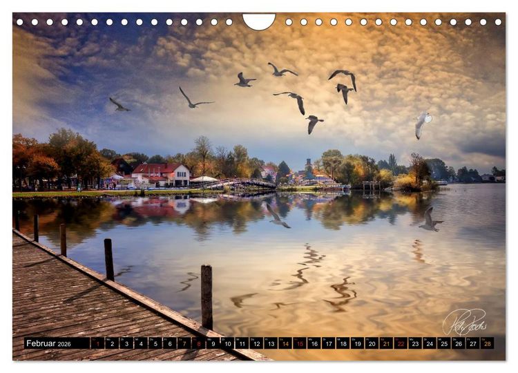 Produktbild: Am Steinhuder Meer (Wandkalender 2026 DIN A4 quer), CALVENDO Monatskalender