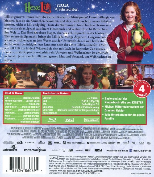 Produktbild: Hexe Lilli rettet Weihnachten