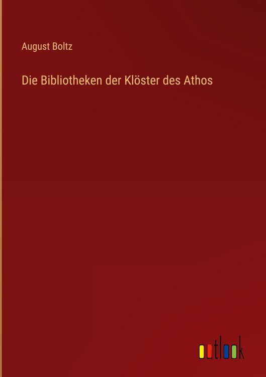 Produktbild: Die Bibliotheken der Kl&ouml;ster des Athos