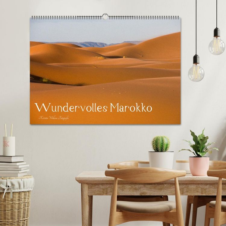 Produktbild: Wundervolles Marokko (Wandkalender 2026 DIN A2 quer), CALVENDO Monatskalender
