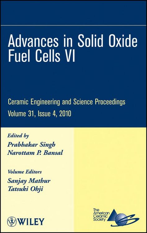 Produktbild: Advances in Solid Oxide Fuel Cells VI, Volume 31, Issue 4