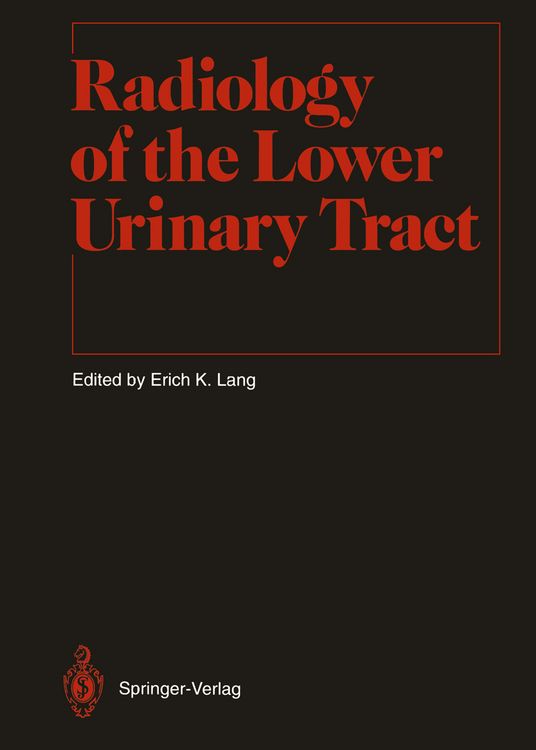 Produktbild: Radiology of the Lower Urinary Tract