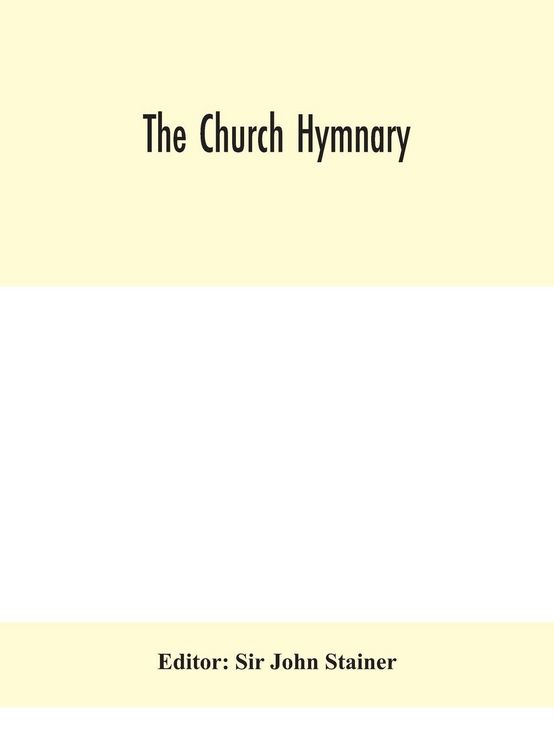 Produktbild: The Church Hymnary