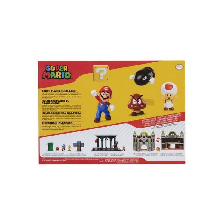 Produktbild: Nintendo Super Mario Acorn Plains Multi-Pack, 6,5 cm