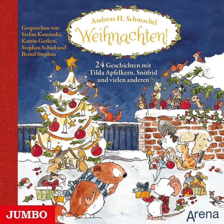 Produktbild: Weihnachten! 24 Geschichten mit Tilda Apfelkern, Sn&ouml;frid und vielen anderen