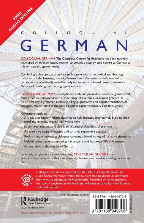 Produktbild: Colloquial German