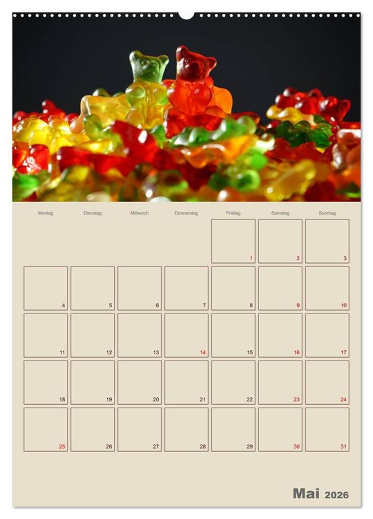 Produktbild: Ein total s&uuml;&szlig;er Planer (hochwertiger Premium Wandkalender 2026 DIN A2 hoch), Kunstdruck in Hochglanz