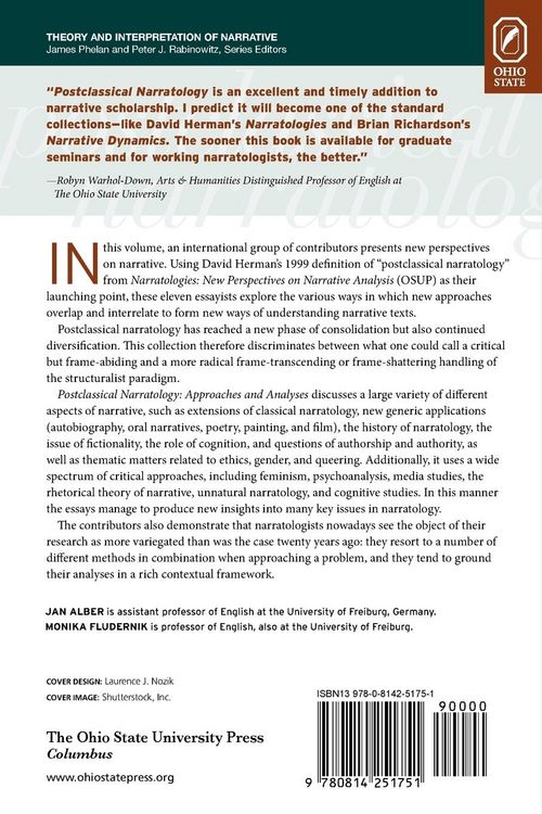 Produktbild: Postclassical Narratology
