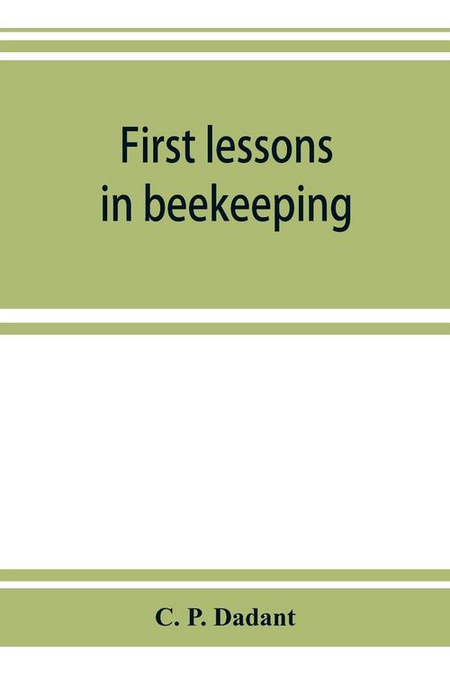 Produktbild: First lessons in beekeeping