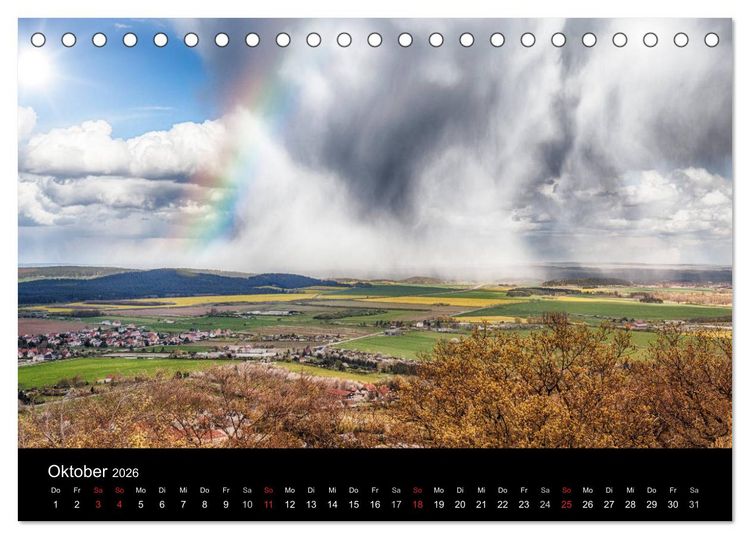 Produktbild: Teufelsmauer Harz (Tischkalender 2026 DIN A5 quer), CALVENDO Monatskalender