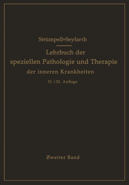 Produktbild: Lehrbuch der speziellen Pathologie und Therapie der inneren Krankheiten f&uuml;r Studierende und &Auml;rzte