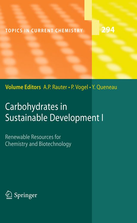 Produktbild: Carbohydrates in Sustainable Development I