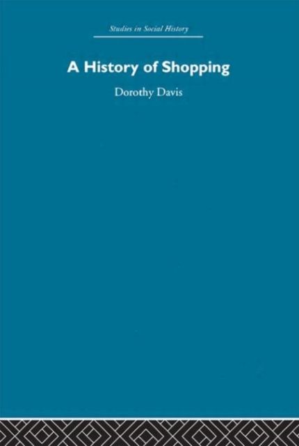 Produktbild: Davis, D: A History of Shopping