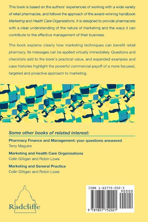 Produktbild: Marketing and Retail Pharmacy