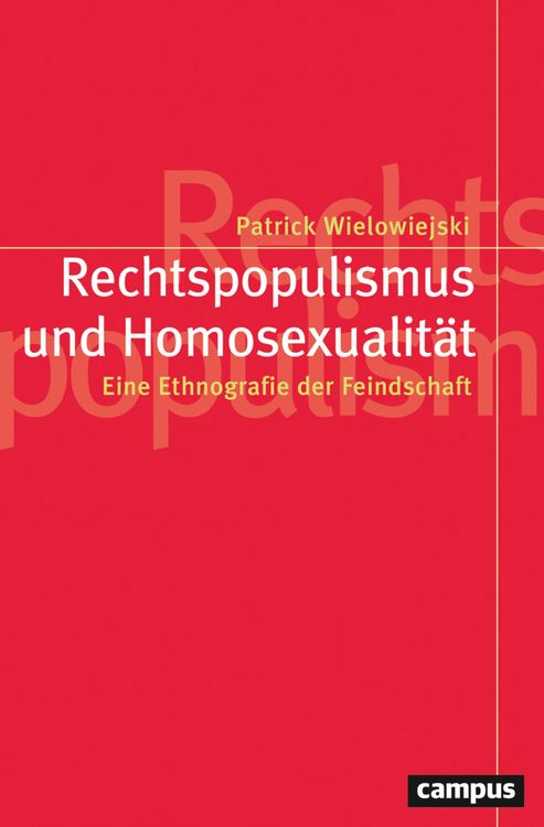 Produktbild: Rechtspopulismus und Homosexualit&auml;t