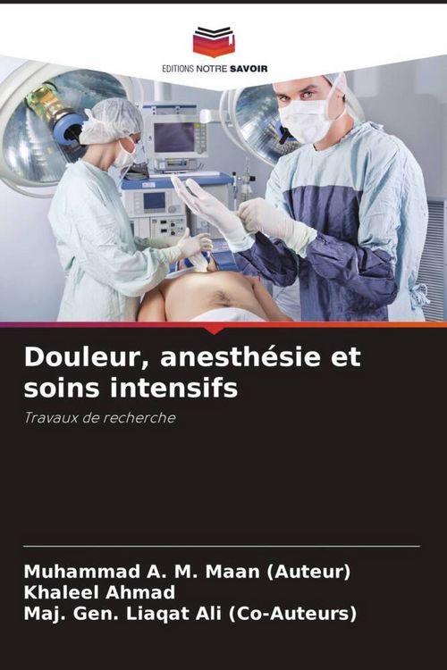 Produktbild: Douleur, anesth&eacute;sie et soins intensifs