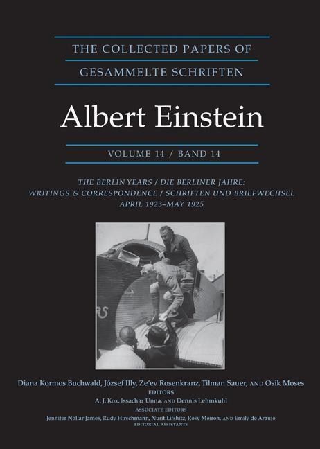 Produktbild: The Collected Papers of Albert Einstein Volume 14