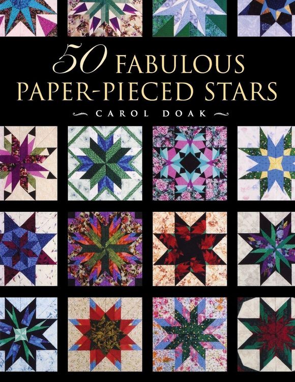 Produktbild: 50 Fabulous Paper-Pieced Stars - Print-On-Demand Edition