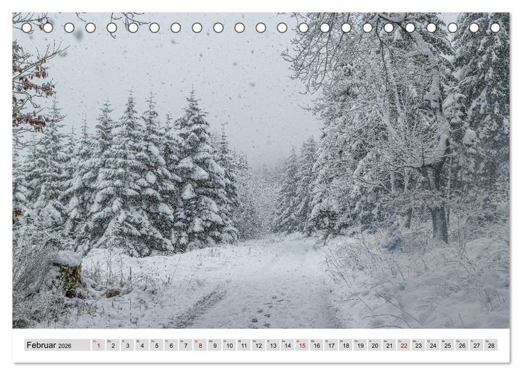 Produktbild: Sauerland - Land der tausend Berge (Tischkalender 2026 DIN A5 quer), CALVENDO Monatskalender