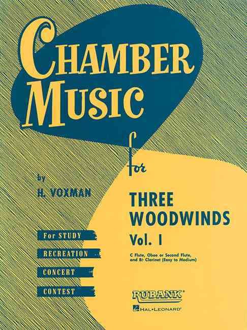 Produktbild: Chamber Music for Three Woodwinds, Volume 1