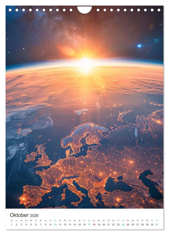 Produktbild: Faszination Raumfahrt (Wandkalender 2026 DIN A4 hoch), CALVENDO Monatskalender
