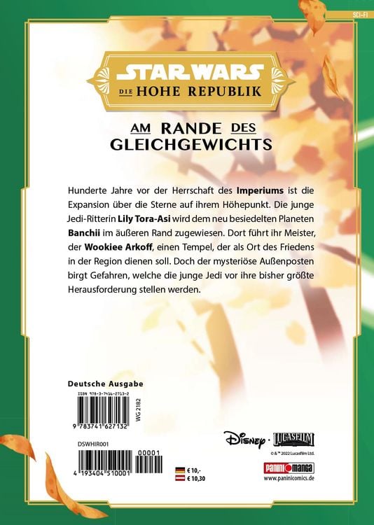 Produktbild: Star Wars: Die Hohe Republik - Am Rande des Gleichgewichts (Manga) 01